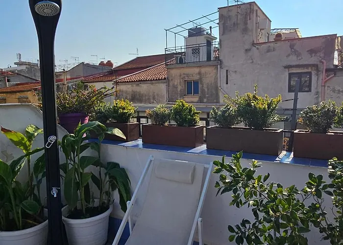 Large Terrace Apartment Near Politeama